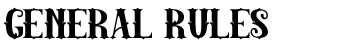 General Rules icon